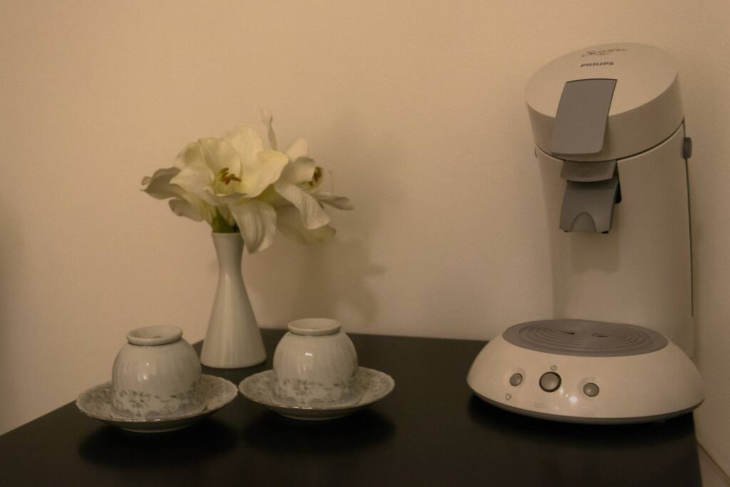 Have a cup of coffee in the privacy of your own room.