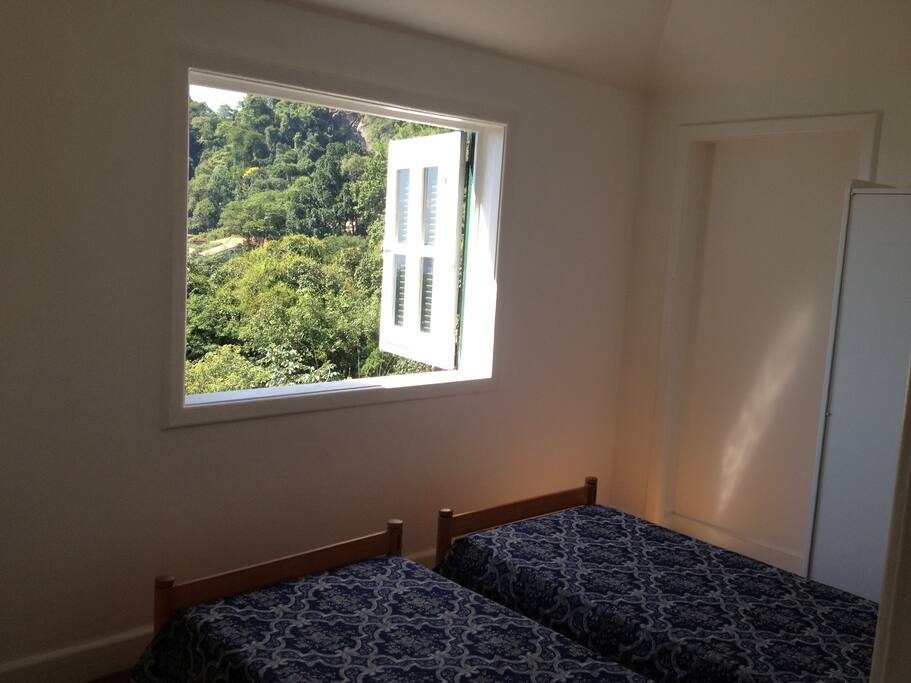 One of the bedrooms