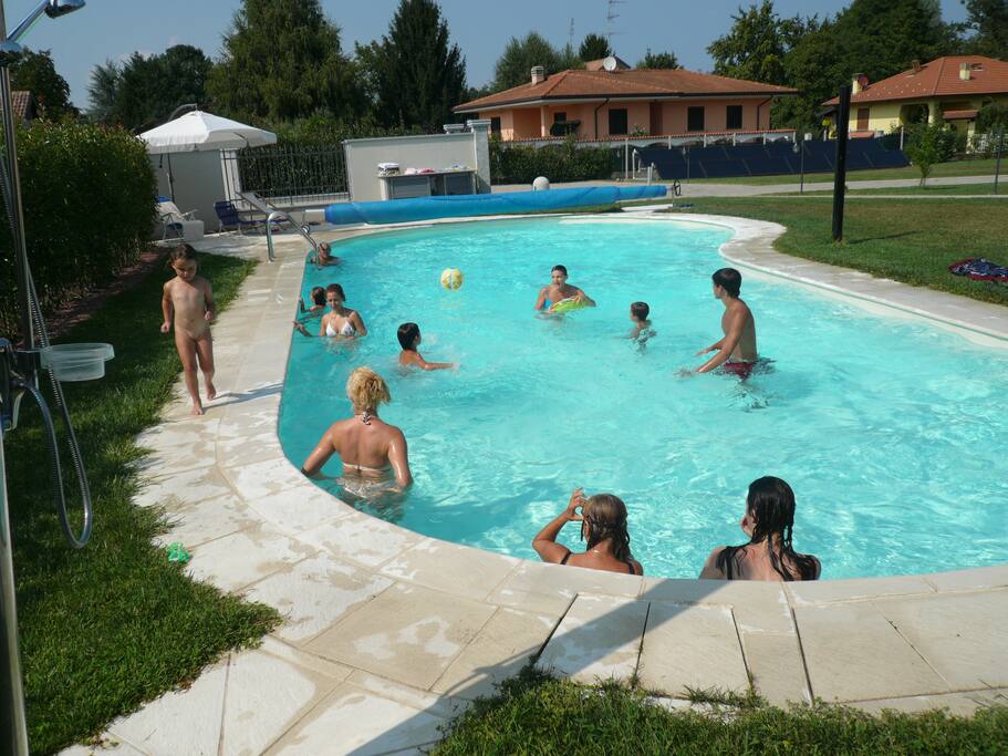 Private swimming pool