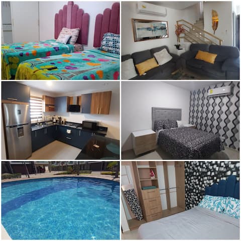 House in Privada 5 beds with Rec in P.B is billed