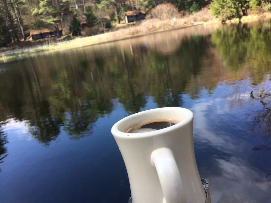 Coffee on the Bridge at Painted Pony Ranch