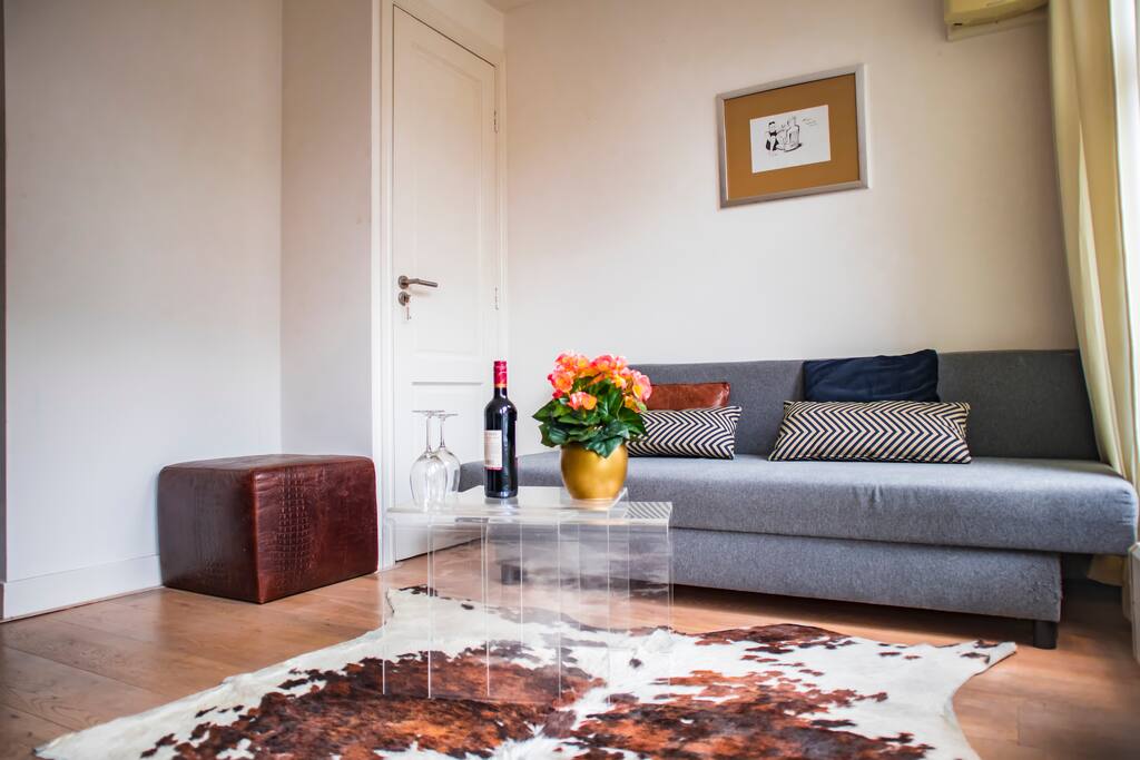 The living room