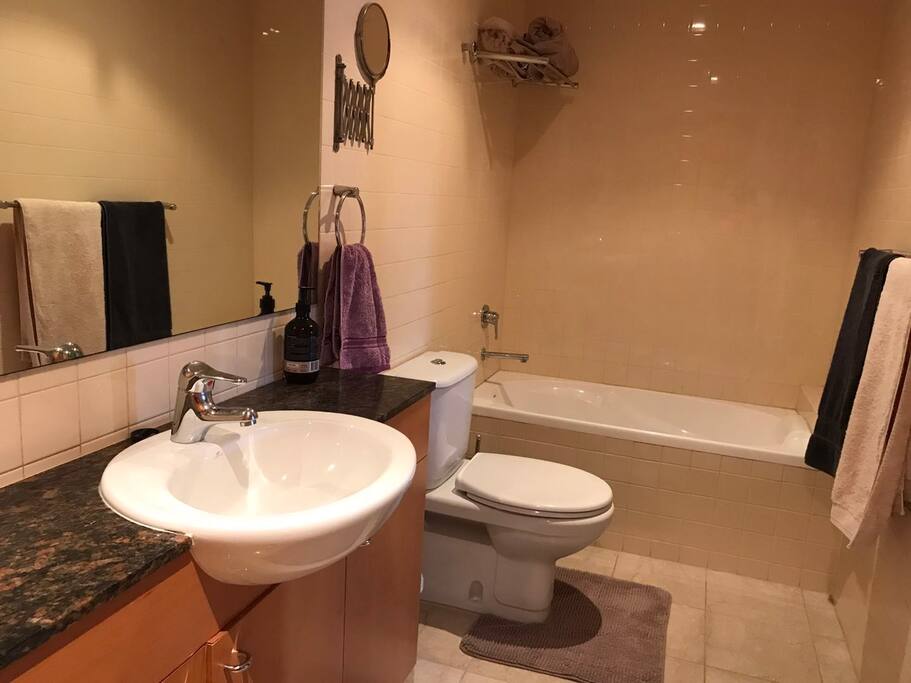 Bathroom with Bath and Shower