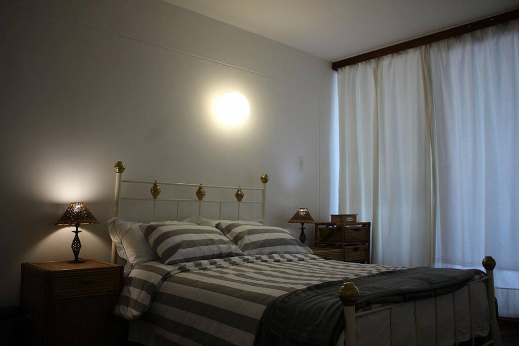 Bedroom with double bed