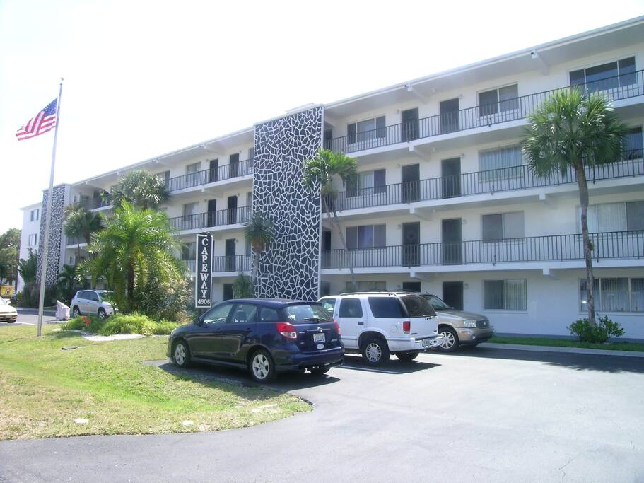 Cape Way Condo front view
