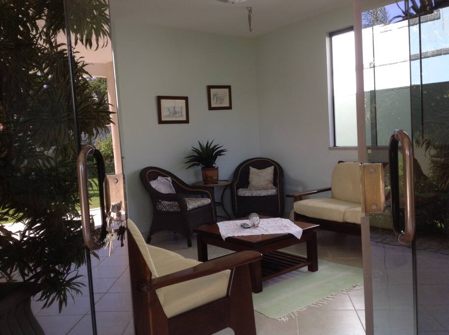 sala de tv e sinuca