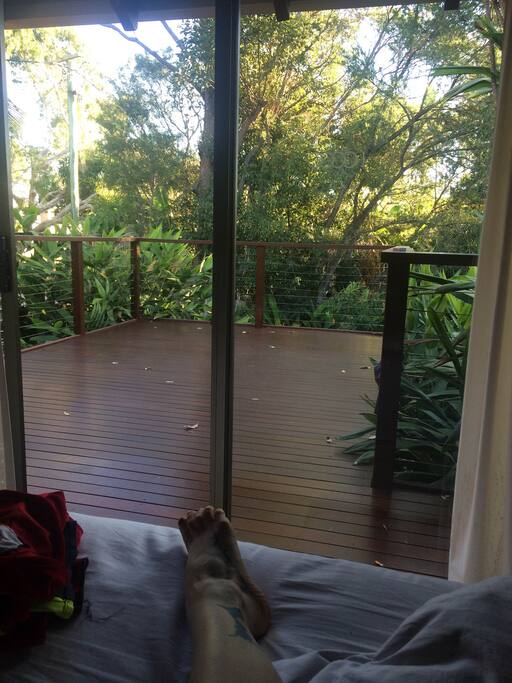 Large Balcony off main bedroom.