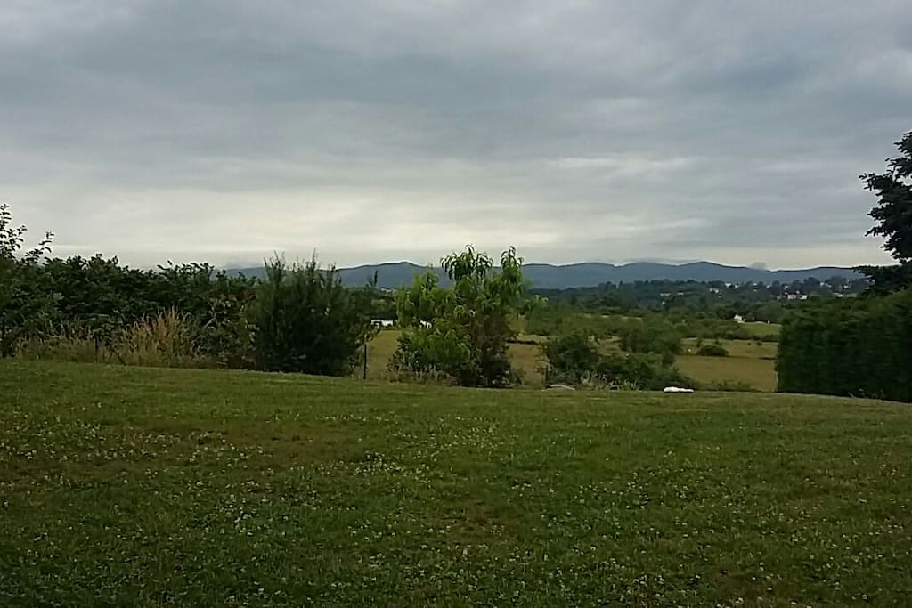 vue depuis notre salon