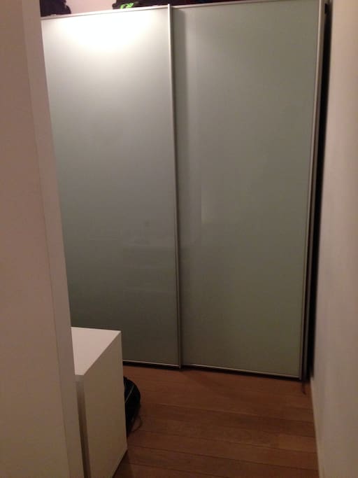 Dressing area (in the bedroom)