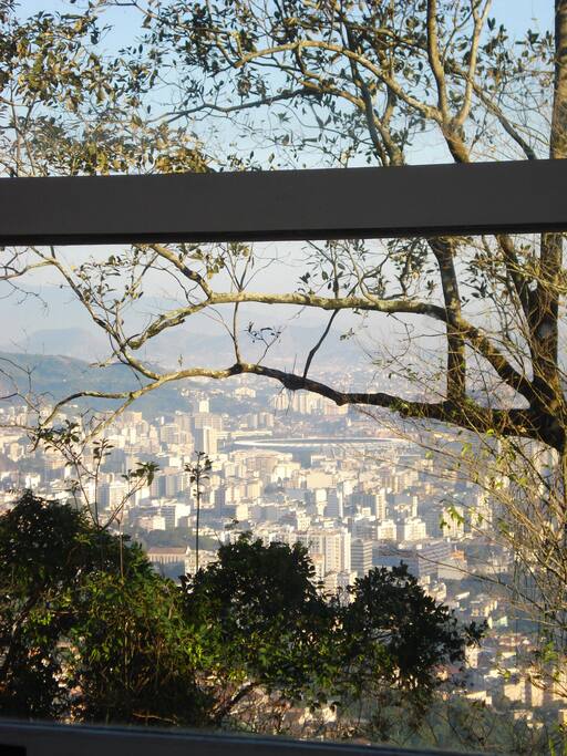 Vista da janela da sala