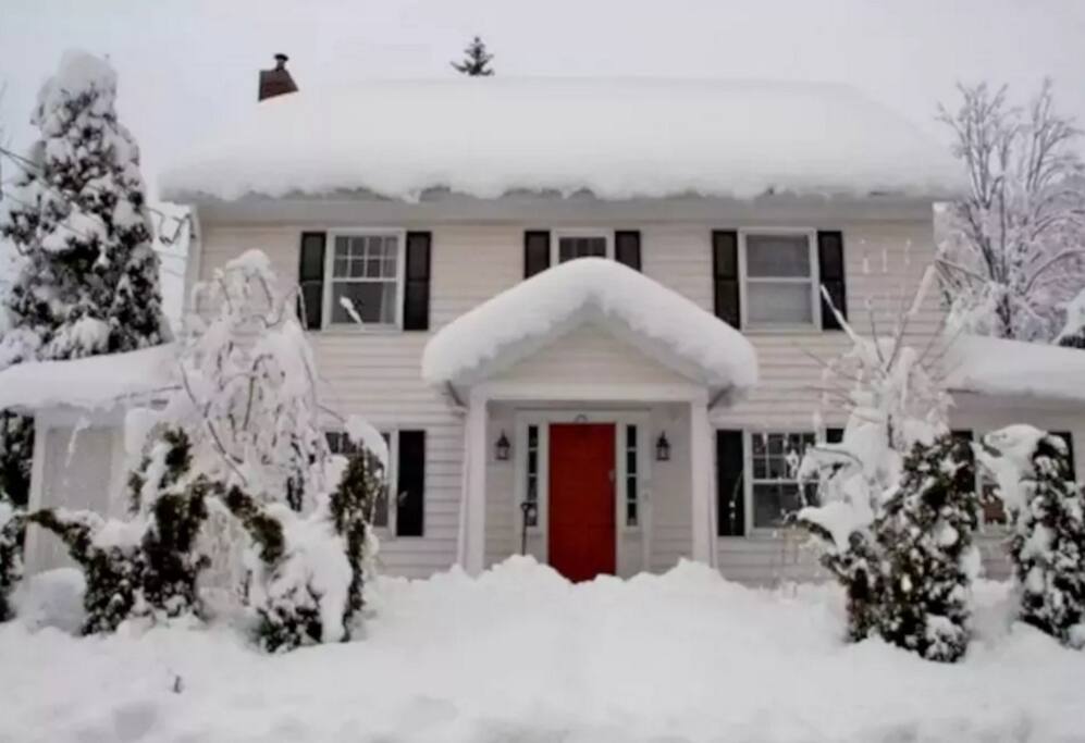Snow day at the Village House!