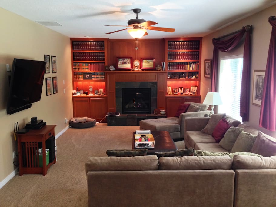 Living room (ample room for two to sleep)