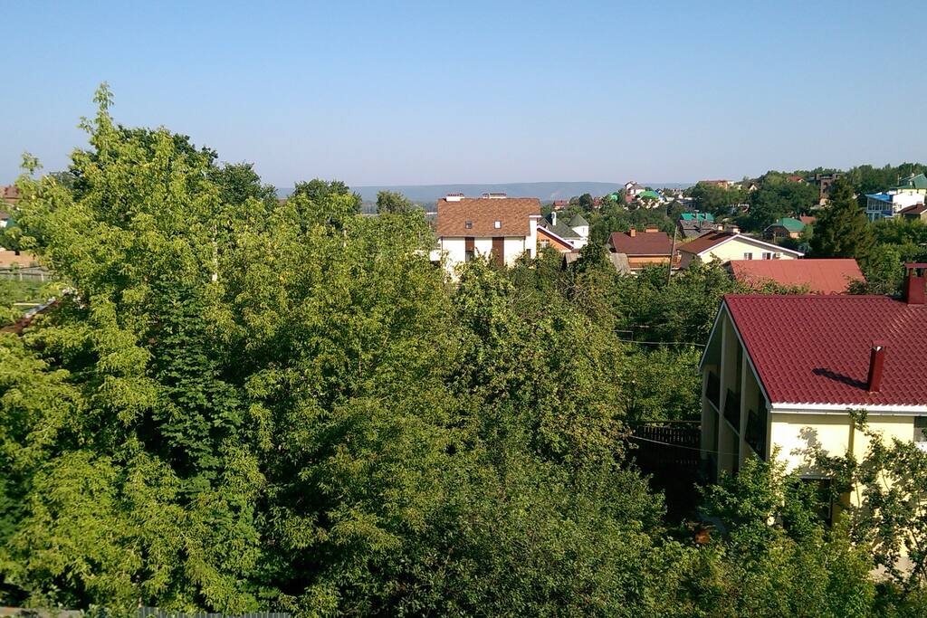 View from townhouse