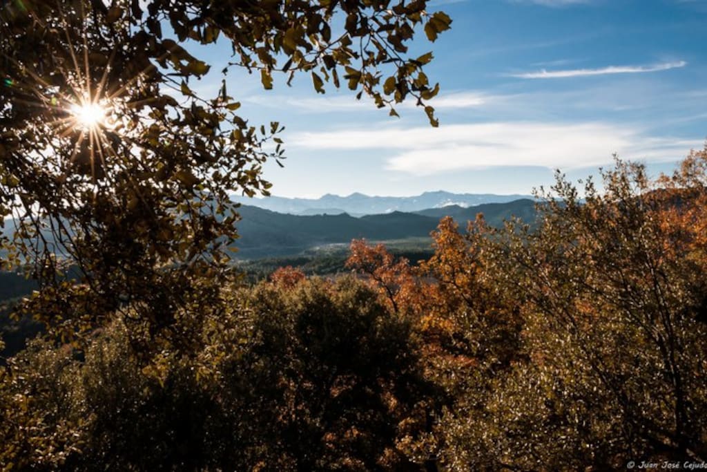 Desde Sierra Arana, panorámica de Sierra Nevada.