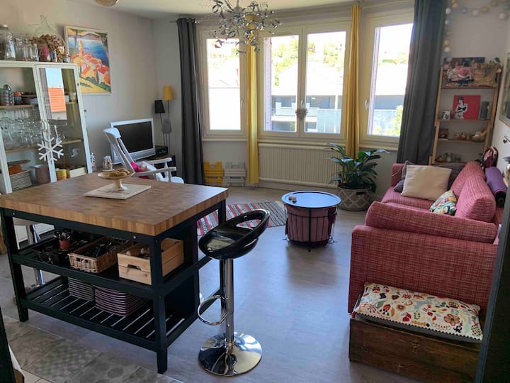 Appartement Maison Avec Jardin Au Cœur Des Volcans - Cournon-d'Auvergne