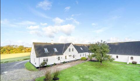 Country house in the middle of beautiful nature