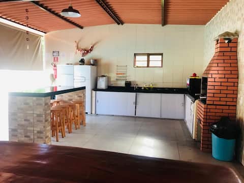 Top Airbnb: Chalés Xodó - Rural Accommodation in Goiás