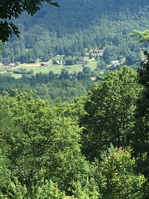 View from porch
