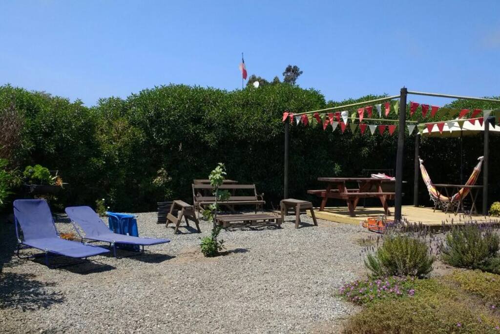 Jardín trasero