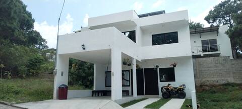 Private house, modern terrace, security, wifi