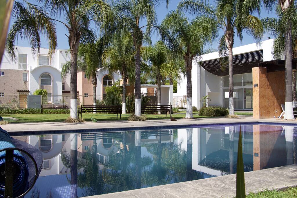Pool area