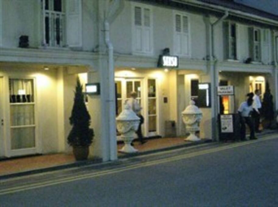 Club Street entrance.