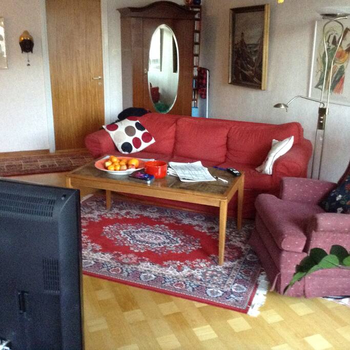 Tillgång till TV-/vardagsrum