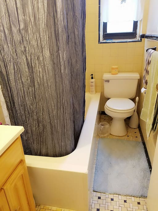 Clean bathroom