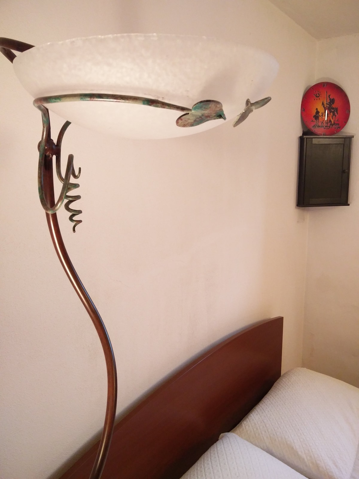 Detail dvojlôžkovej izby číslo tri.