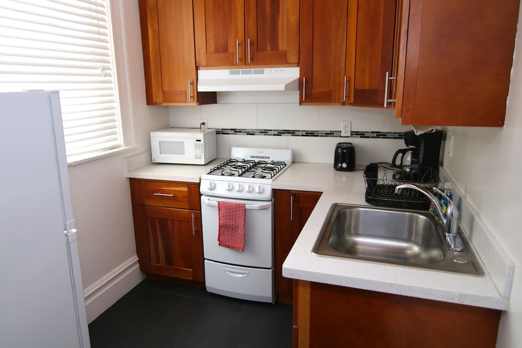 Remodeled kitchen