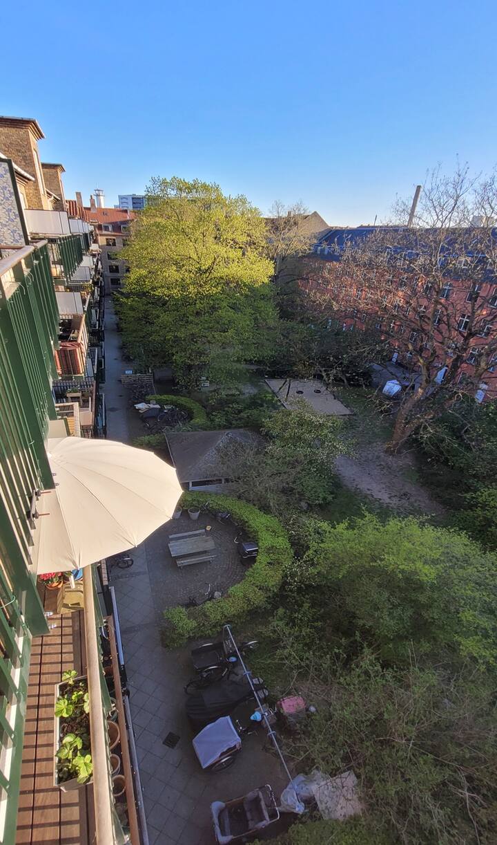 Apartment in Copenhagen, Norrebro. 4th floor