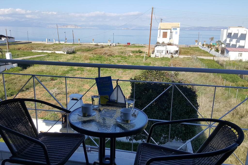 Seaview from balcony