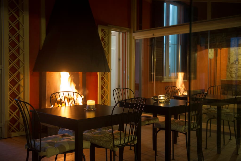Sala colazioni di notte