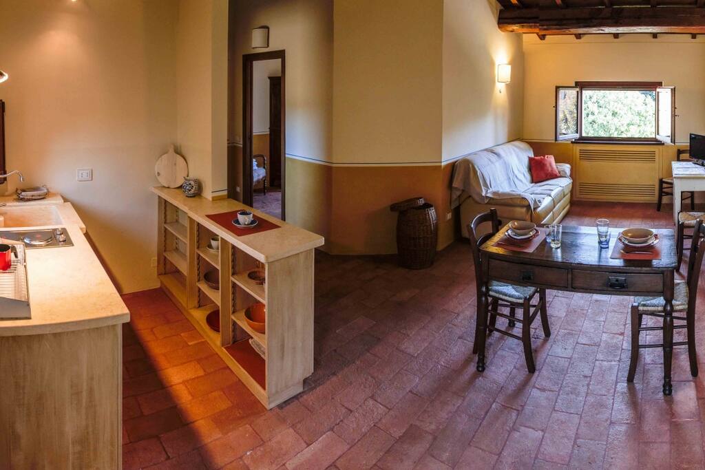 Cucina e Salotto - La Rocca