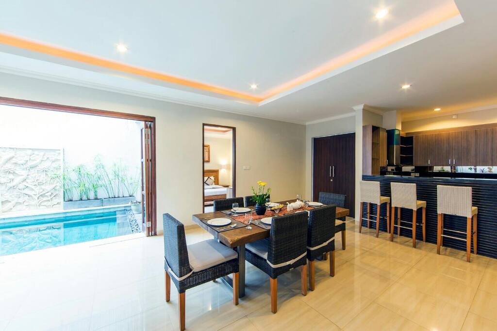 Dinning table and kitchen set