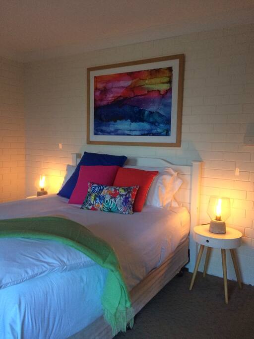 Inviting sleeping area