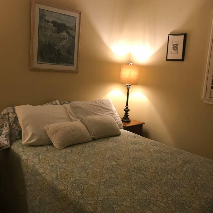 Your room at night.