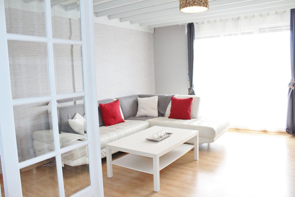 Spacious and Bright Living Room