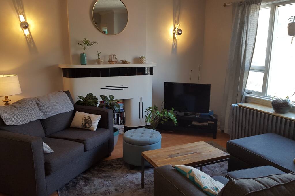 The living room