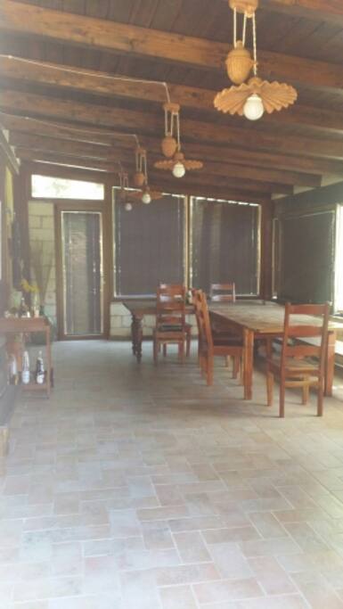Loggiato verandato - The veranda