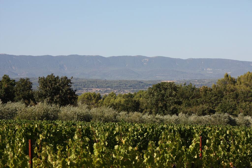 Le Luberon à l'horizon