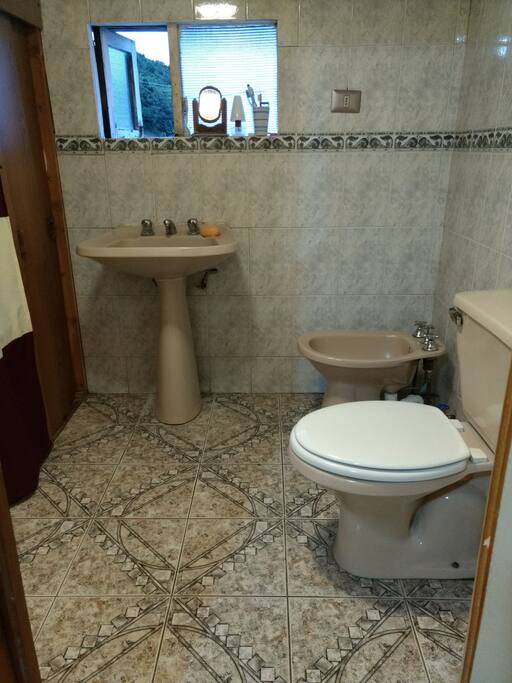 baño compartido