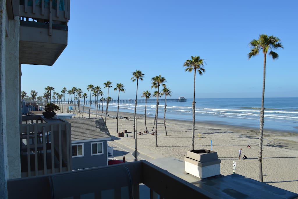 View from the Balcony - Oceanside Pier