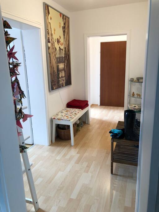 Hallway inside flat