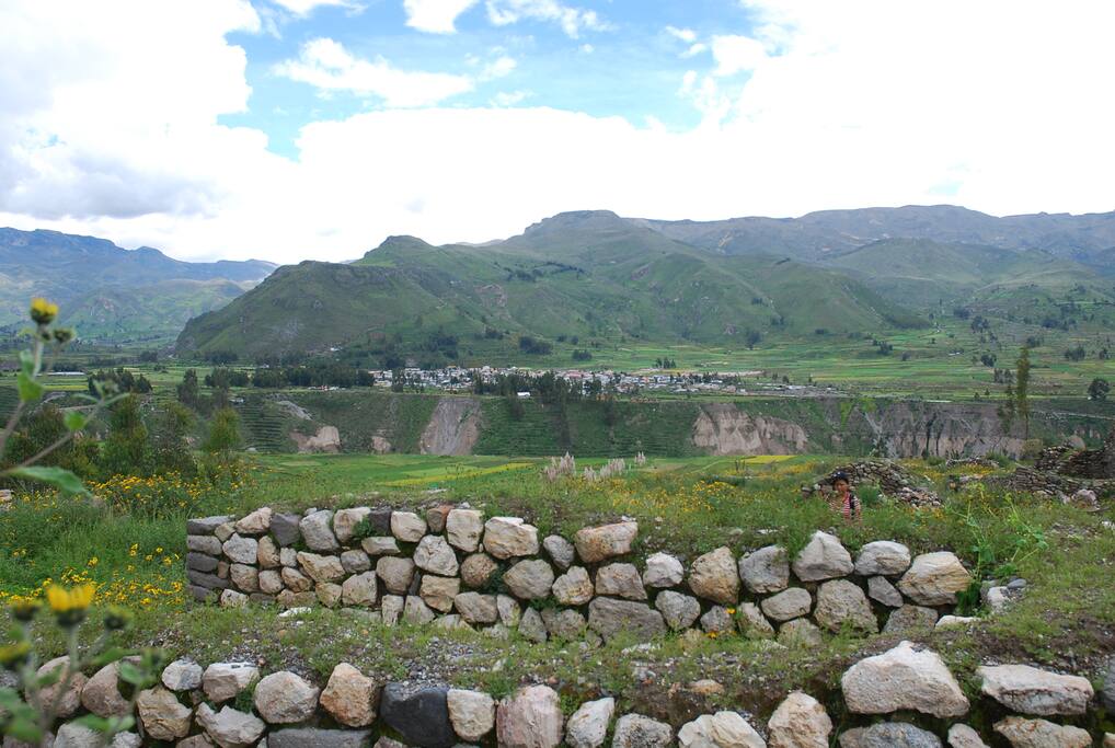 Paisaje del Pueblo de Yanque