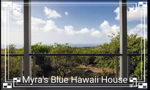 Blu-tifull Hawaiian Life Myra's Blue Hawaii House