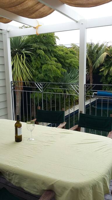 Outdoor seating