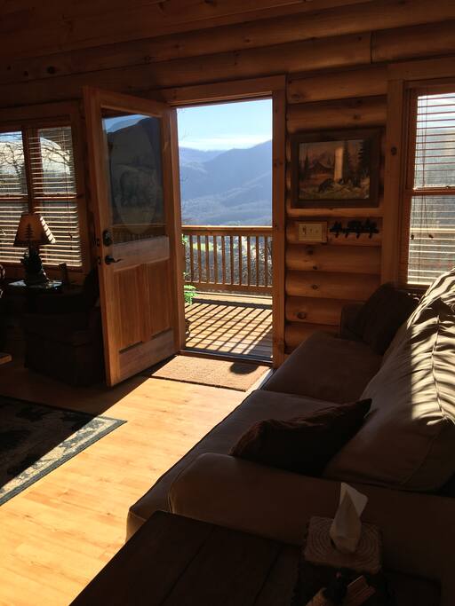 Our view of the valley
