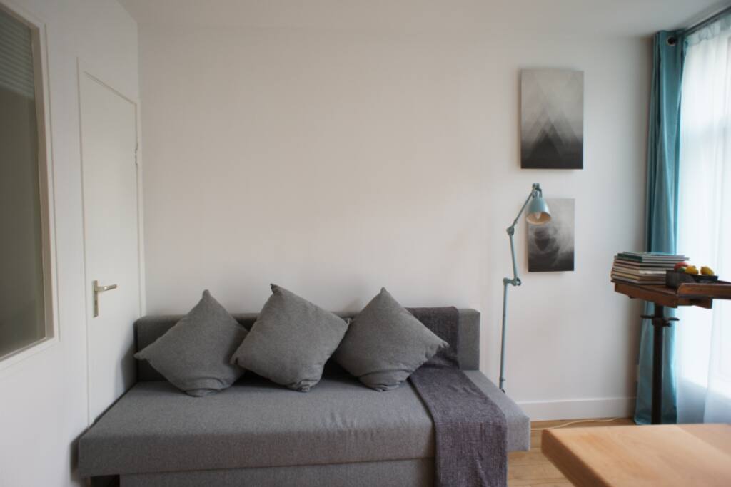 The comfortable couch