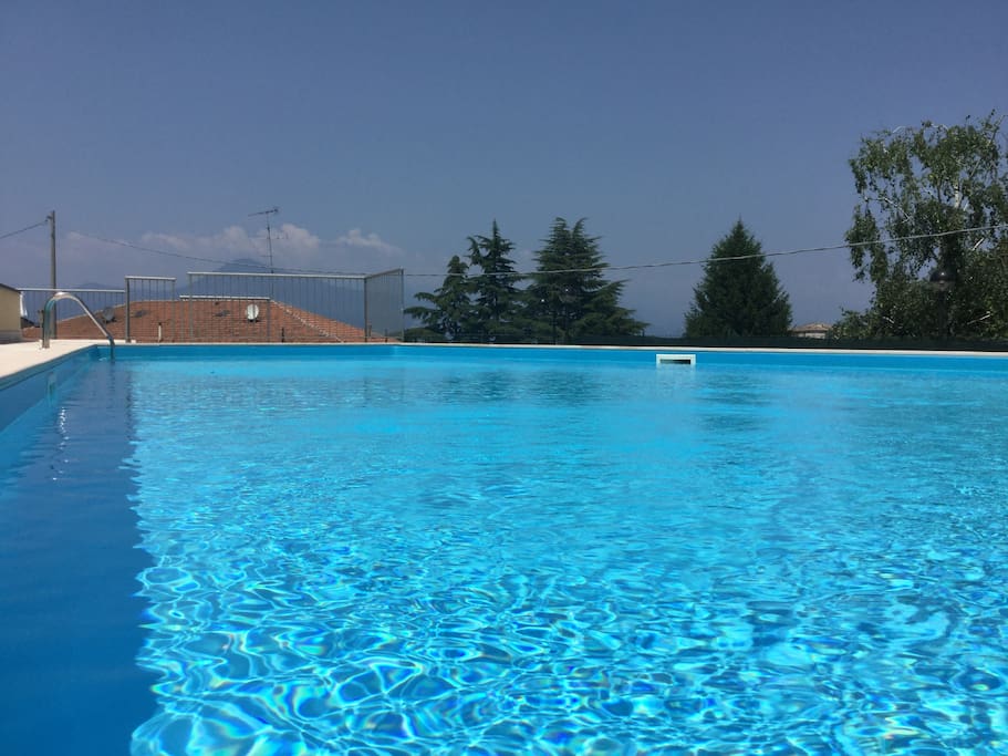 The Swimming pool with view